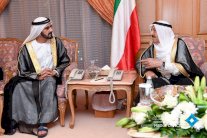 محمد بن راشد يبحث مع أمير الكويت سبل دعم الأردن