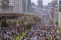 83 جريحا في انفجار استهدف تجمعاً عاماً في وسط اديس ابابا