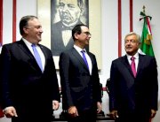 بومبيو يلتقي في مكسيكو الرئيس المنتخب لوبيز اوبرادور