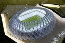 قطر تكشف عن تصميم أول ملاعب كاس العالم 2022