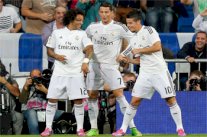 خاميس رودريغيز صاحب فكرة رقصة ثلاثي ريال مدريد 