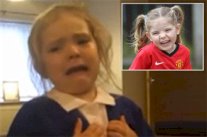 طفلة انكليزية ترفض ارتداء الزي المدرسي لأنه يحمل لون مانشستر سيتي