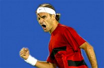 فيدرر يقصي ديوكوفيتش ويواجه سيمون في نهائي دورة شنغهاي