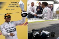 هاميلتون يحرز المركز الأول ولقب الصانعين لمرسيدس 