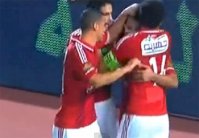 الفوز الأول للأهلي في الدوري المصري 