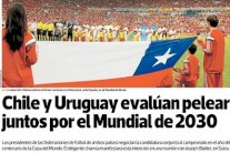 تشيلي تنوي تنظيم مونديال 2030