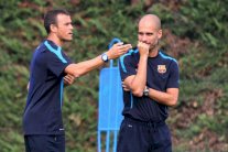 جماهير برشلونة ترفض تصريحات غوارديولا حول إنريكي