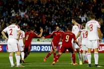 إسبانيا تتخطى بيلاروسيا بثلاثية وفوز رابع لإنكلترا والسويد ثانياً