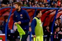 قناة تلفزيونية كاتالونية تبرئ إنريكي من تهمة إهانة بيكيه