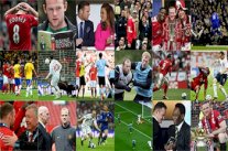 لحظات روني تختزل في 100 صورة بعد وصوله للمباراة 100 مع إنكلترا