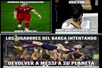 صور تويترية تسخر من رونالدو وراؤول بعد رقم ميسي القياسي