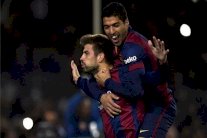 بيكيه يسجل أول هدف لبرشلونة بواسطة ركلة ركنية منذ تسعة أشهر