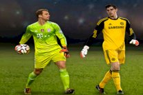 كورتوا يفضل فوز مانويل نوير بجائزة الكرة الذهبية 2014