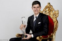 كورتوا يُتّوج بجائزة أفضل رياضي في بلجيكا 