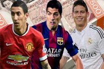 سواريز يتصدر قائمة أغلى صفقات الانتقال في عام 2014