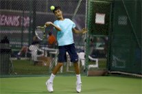 الحقباني يتأهل لدور ربع النهائي لبطولة