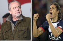 رئيس نادي نابولي : كافاني لاعب أناني بعكس هيغواين 