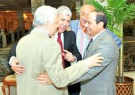 السيسي يرعى مصالحة رياضية تاريخية بين شوبير ومرتضى منصور