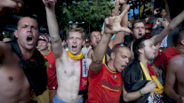 وفاة مشجع بلجيكي خلال الاحتفالات بالفوز على الجزائر