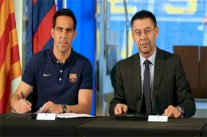 برشلونة يقدم حارس الجديد كلاوديو برافو لوسائل الإعلام الإسبانية