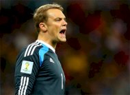 الألماني نوير للاكتفاء بجائزة افضل حارس في مونديال البرازيل