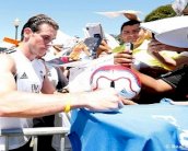 غاريث بيل يخطف الأضواء في لوس أنغلوس بغياب رونالدو