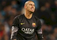 الحارس الإسباني فيكتور فالديس يدفع ثمن خطيئته بالرحيل عن برشلونة