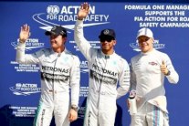 هيمنة مرسيدس تتواصل بانطلاق هاميلتون وروزبرغ من الخط الأول