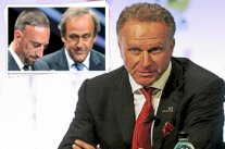 رئيس بايرن ميونيخ يدافع عن ريبيري ويهاجم بلاتيني