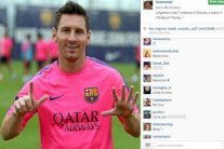 ميسي يحتفل بوصول عدد متابعيه على انستغرام لـ7 ملايين