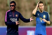 ميسي مستاء من دعم إدارة برشلونة للويس إنريكي