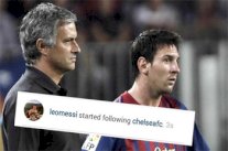 ميسي يلمح بالرحيل عن برشلونة بعد متابعته لحساب تشلسي