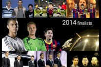 ميسي و رونالدو نجحا بإزاحة منافسيهم على الكرة الذهبية