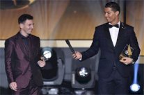 ميسي يعترف: رونالدو استحق الكرة الذهبية و2014 للنسيان