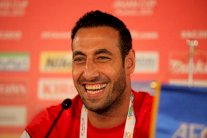 احتمال غياب حارس فلسطين رمزي صالح عن مواجهة العراق