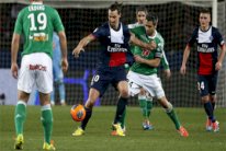 باريس سان جرمان يحل على سانت إتيان في مباراة قمة