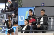 بالصور.. جيمس رودريغيز يساند زوجته من المدرجات 