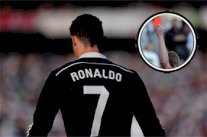 رونالدو ثاني أسوأ نجوم كرة القدم بعد طرده 
