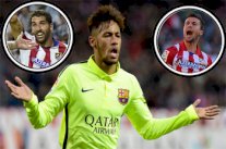 لاعبا أتلتيكو مدريد يتهمان نيمار بالاستفزاز 