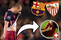 إشبيلية أبرز لقاءات برشلونة بدون قائده المصاب إنييستا