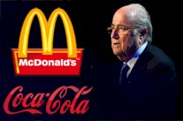 كوكا كولا وماكدونالدز تطلبان من بلاتر أن يستقيل فوراً