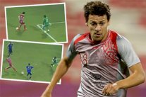 نسخة كربونية من كعب غوتي وهدف بنزيمة في الدوري القطري