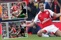 سانشيز يُبهر الجماهير بهدف على طريقة الجزائري ماجر