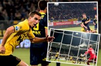 بلجيكي يسجل هدف