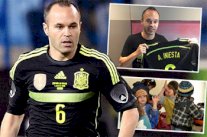 قائد برشلونة يتبرع بقميصه لصالح اللاجئين السوريين