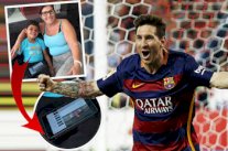 صورة ميسي على جهاز 