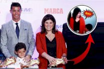 نجل رونالدو يغضب جدته بسبب اعجابه المفرط بميسي