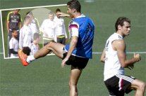 تجاهل متبادل بين رونالدو وبيل في تدريبات ريال مدريد