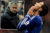 مورينيو يهدد هازارد بدكة الاحتياط أو الالتزام بأسلوبه