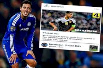 هازارد يلمح لانتقاله إلى ريال مدريد عبر